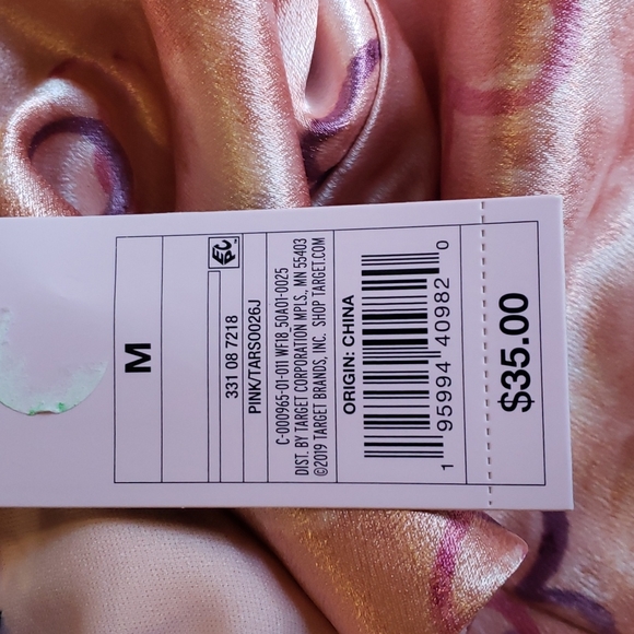 Wild Fable slinky pink spaghetti strap Slip Dress - Picture 8 of 8